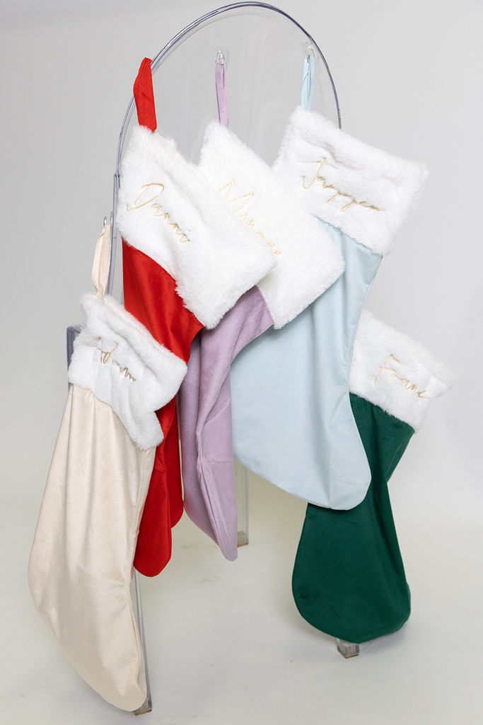 Custom Lush Christmas Stocking