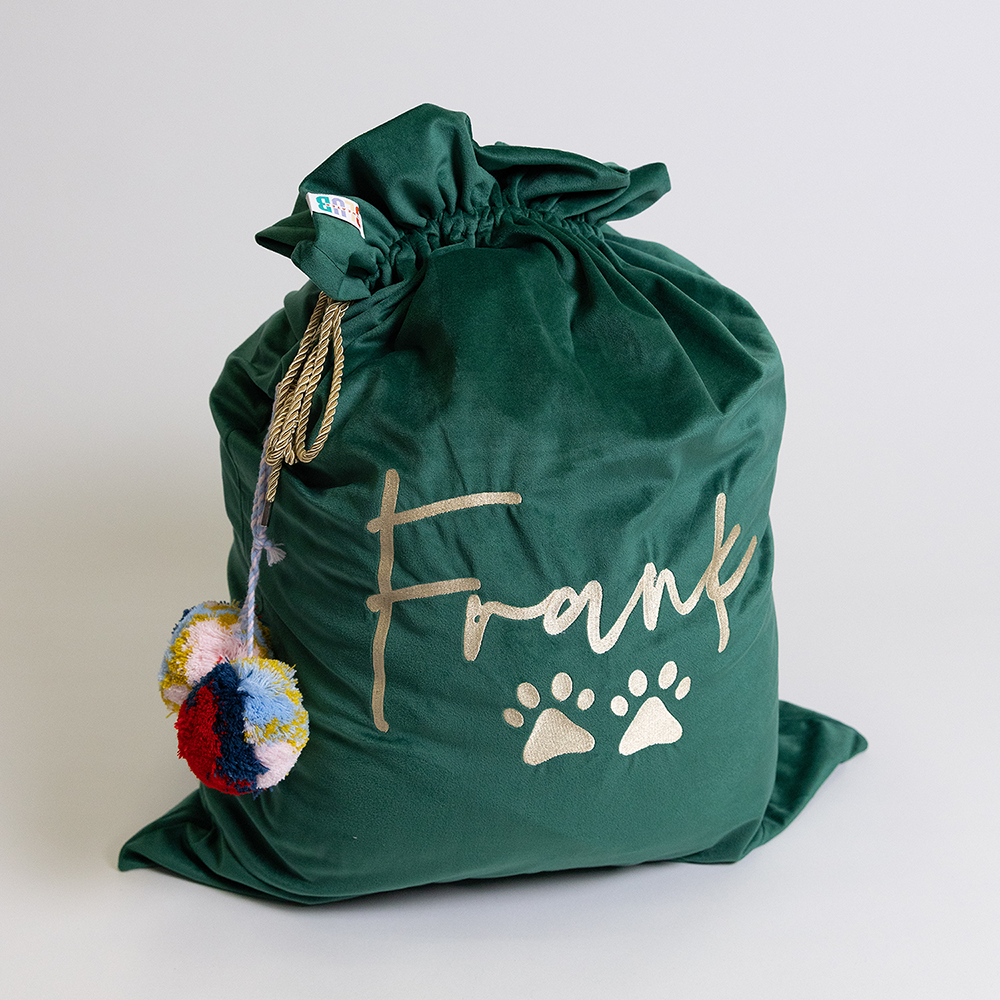 Velvet Custom Christmas Sack