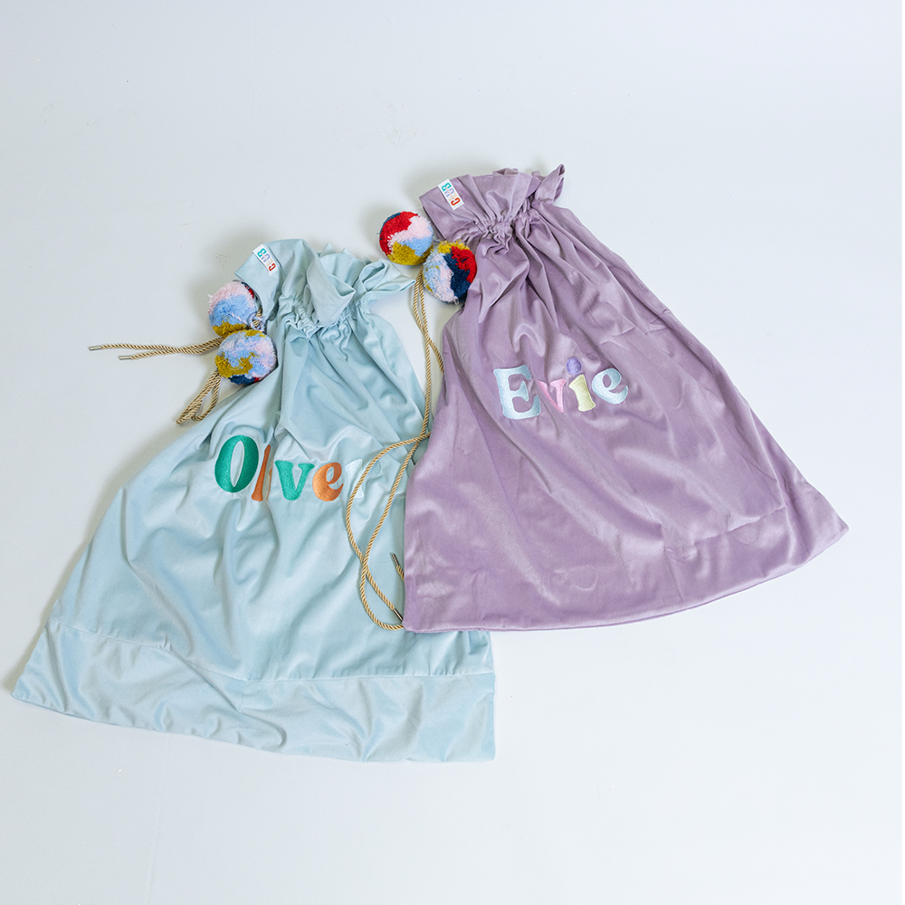 Velvet Custom Christmas Sack