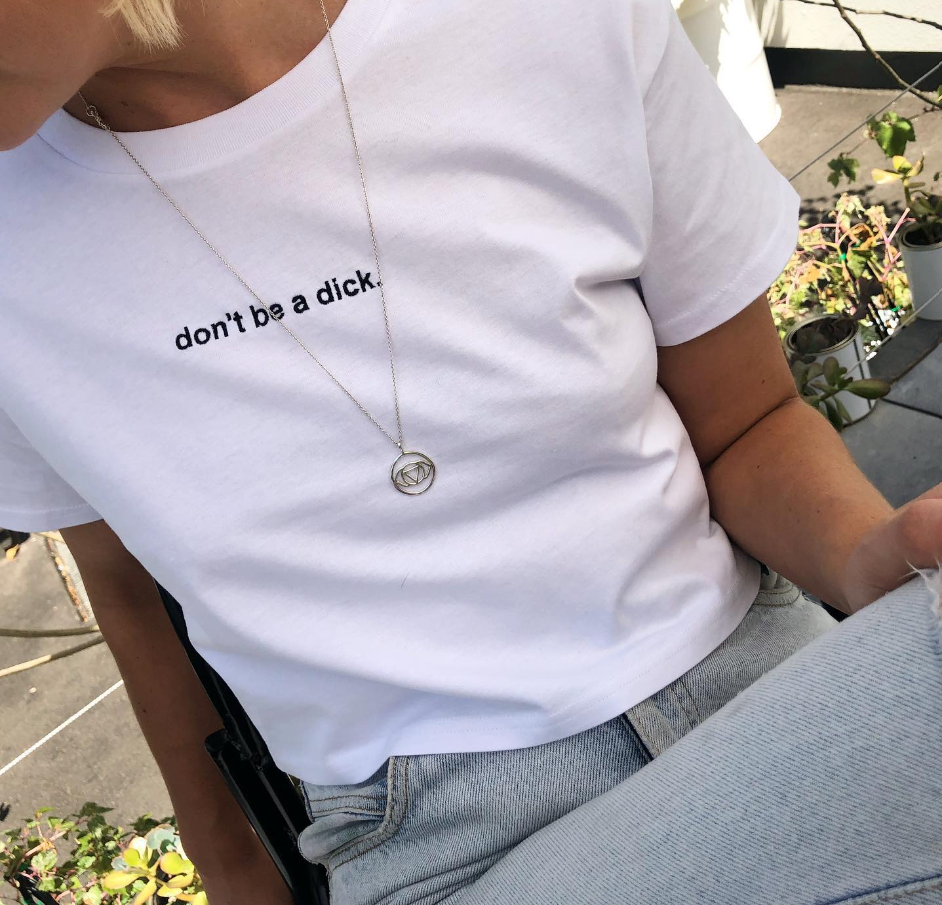 Don't be a dick UNISEX Adult Tee